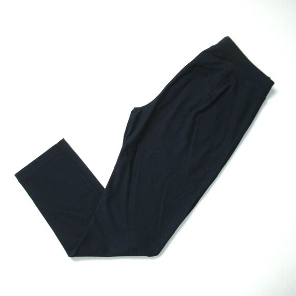 NWT Eileen Fisher Washable Stretch Crepe in Midnight Slim Ankle Pull-on Pants PP - Picture 5 of 6